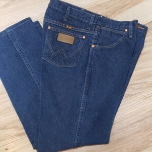 Mens Cowboy Cut Wranglers Western Cowboy Rodeo Work 36x34